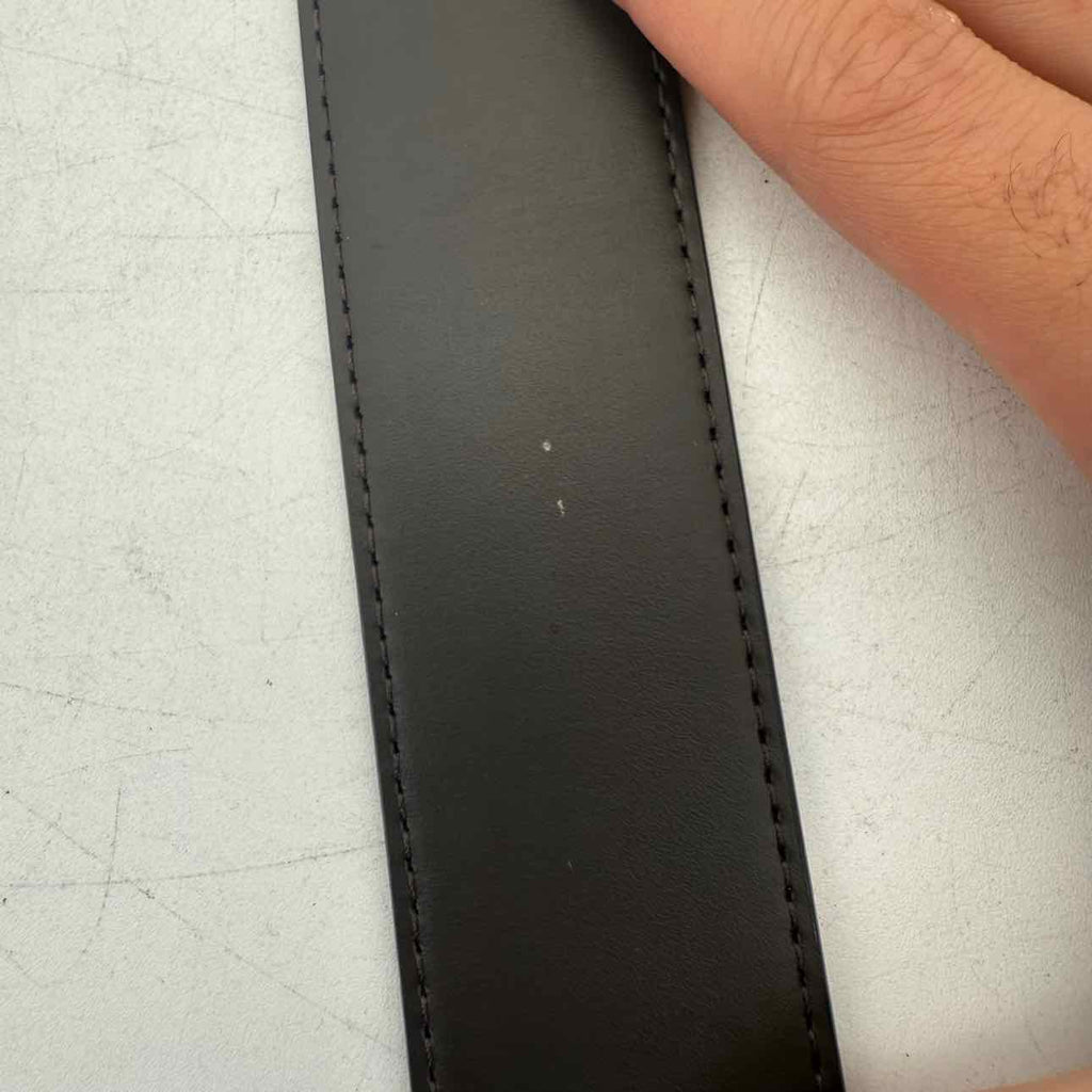 Louis Vuitton Belt "GOLD BUCKLE" Used Brown Size 38