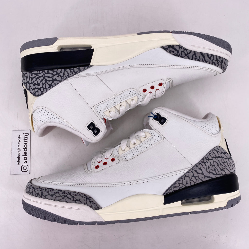 Air Jordan 3 Retro "White Cement" 2023 New Size 11