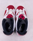 Air Jordan (GS) 6 Retro "Carmine" 2021 Used Size 6Y