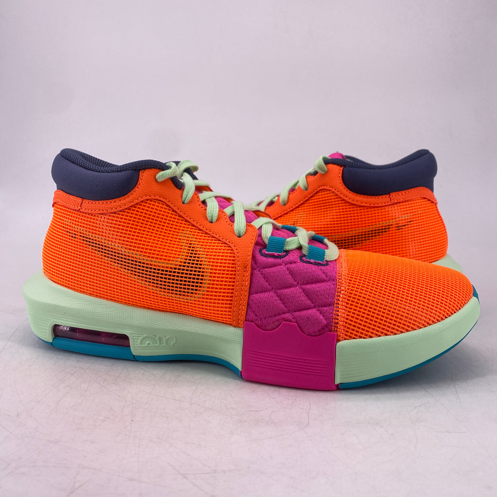 Nike Lebron Witness 8 "Total Orange Laser Fuchsia" 2024 New Size 9.5