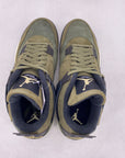 Air Jordan 4 Retro "Medium Olive" 2023 New Size 10