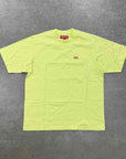 Supreme T-Shirt "MINI BOX LOGO" Yellow New Size S