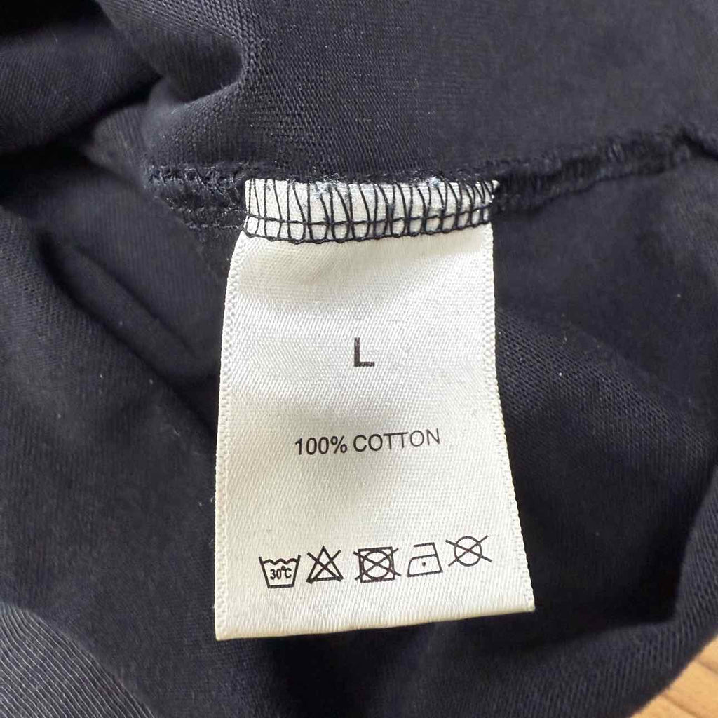 Vale T-Shirt "TARGET LOGO" Black Used Size L