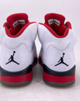 Air Jordan 5 Retro "Fire Red Black Tongue" 2013 Used Size 9