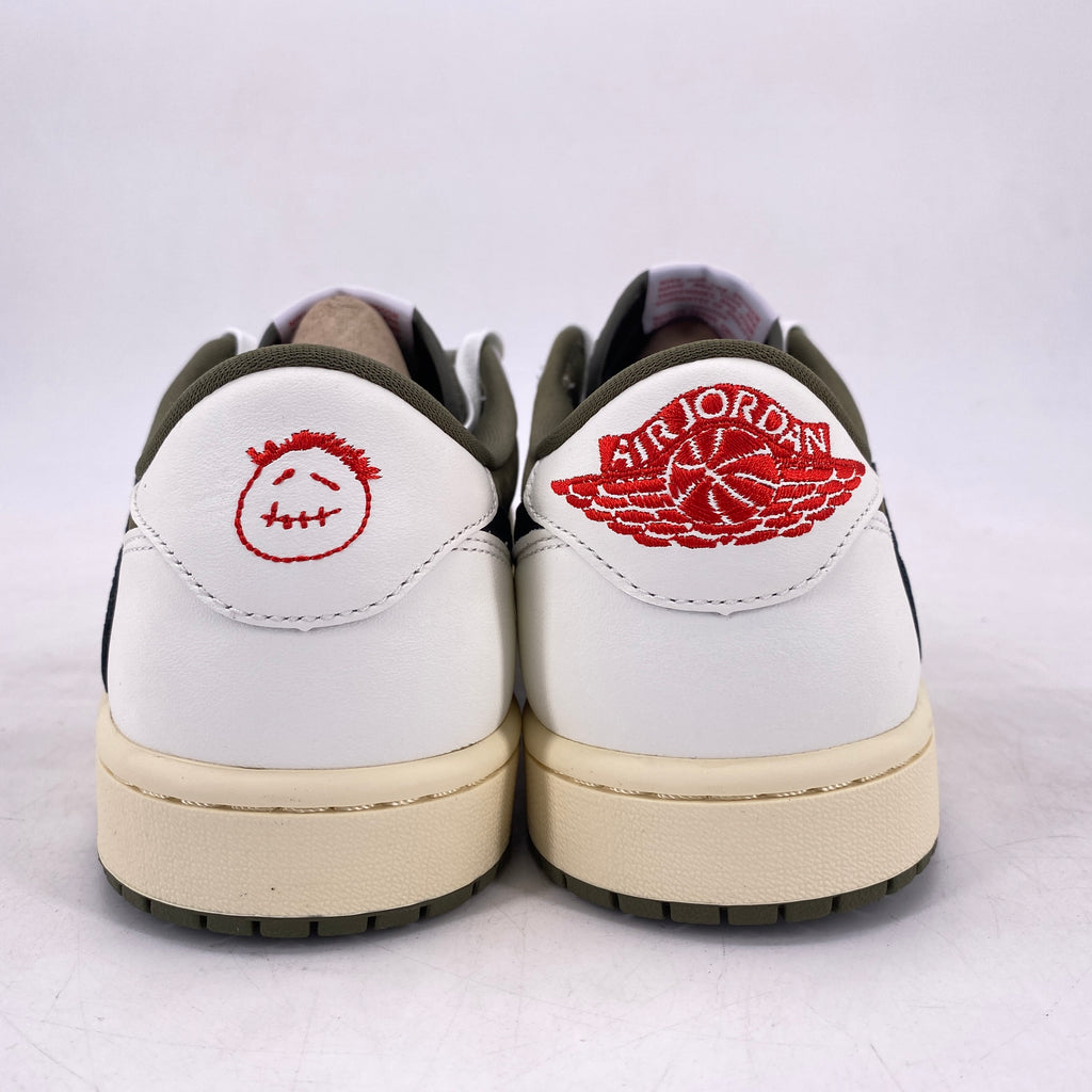 Air Jordan 1 Low OG SP "Travis Scott Medium Olive" 2024 New Size 9.5