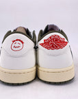 Air Jordan 1 Low OG SP "Travis Scott Medium Olive" 2024 New Size 9.5