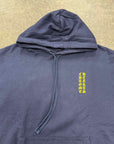 Chrome Hearts Hoodie "VERTICAL LOGO" Navy Used Size XL