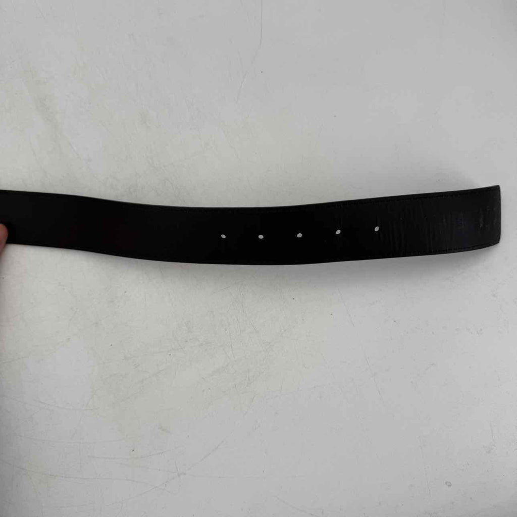 Louis Vuitton Belt "SILVER BUCKLE" Used Brown Size 38