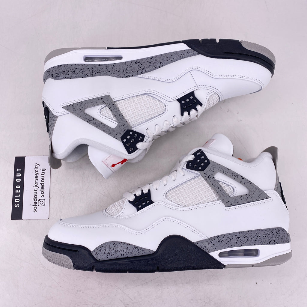 Air Jordan 4 Retro "White Cement" 2025 New Size 11