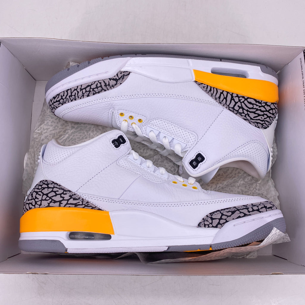 Air Jordan (W) 3 Retro "Laser Orange" 2020 New Size 11W
