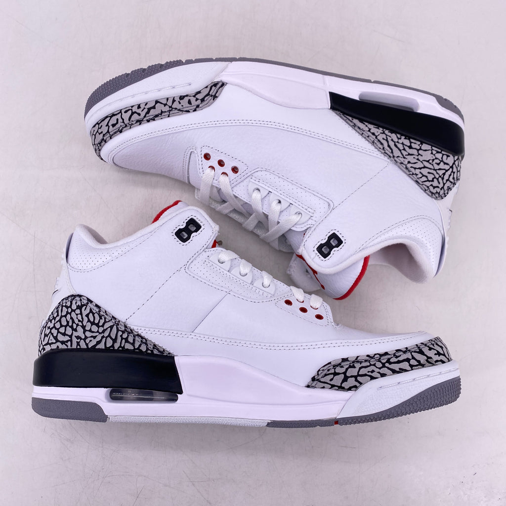 Air Jordan 3 Retro "White Cement 88" 2013 New Size 9.5