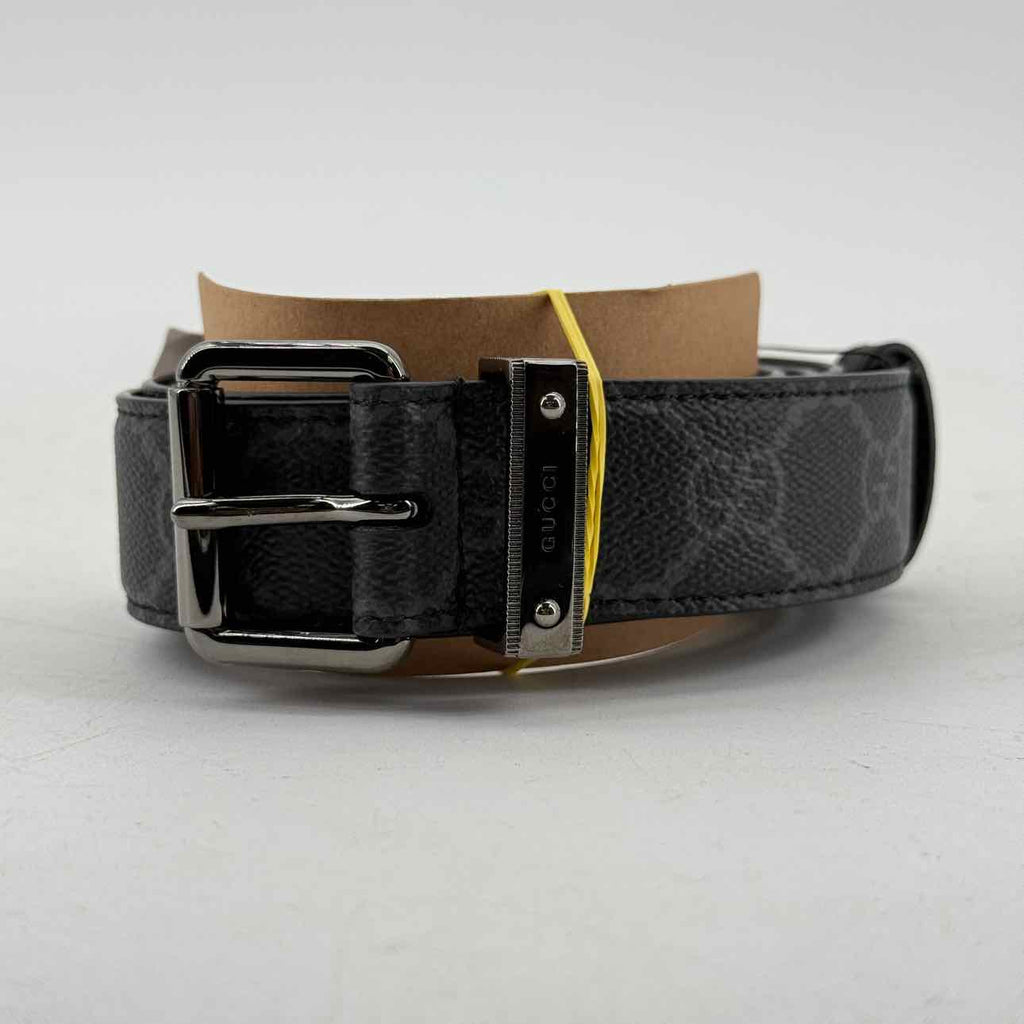 Gucci Belt "GG EMBLEM" New Black Size 95