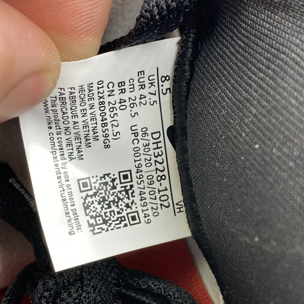 Nike SB Dunk Low OG QS "Supreme Black" 2021 New Size 8.5