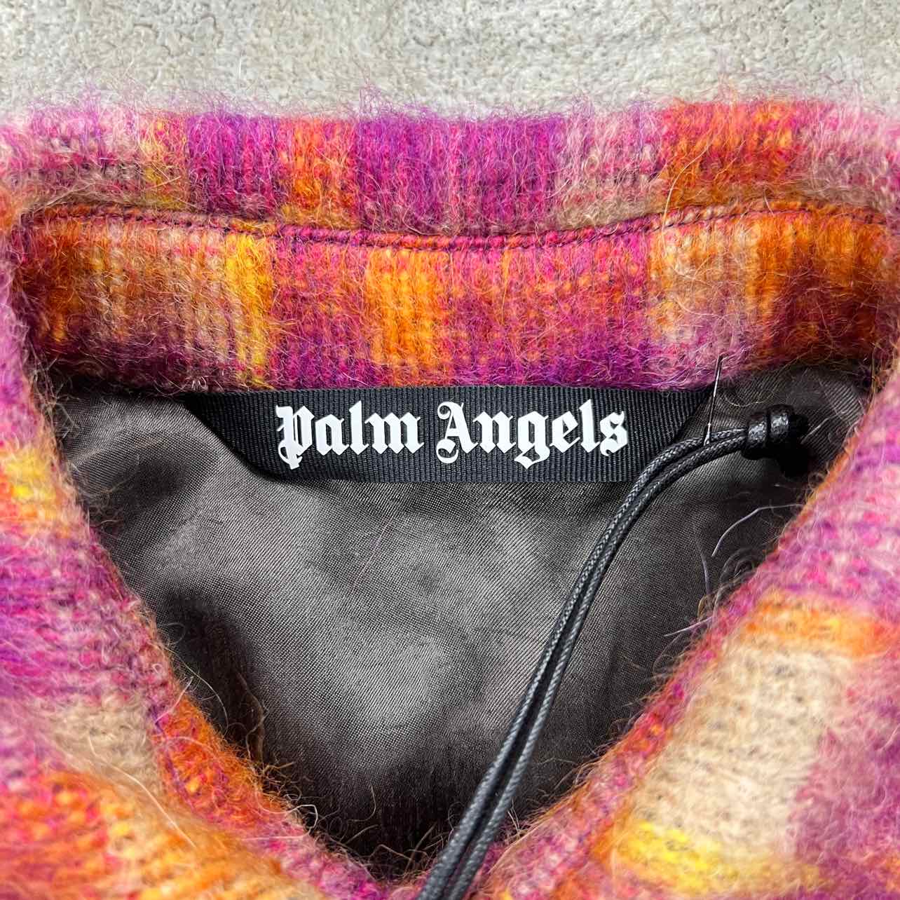 Palm Angels Button Up &quot;MOHAIR&quot; Multi-Color New Size 48