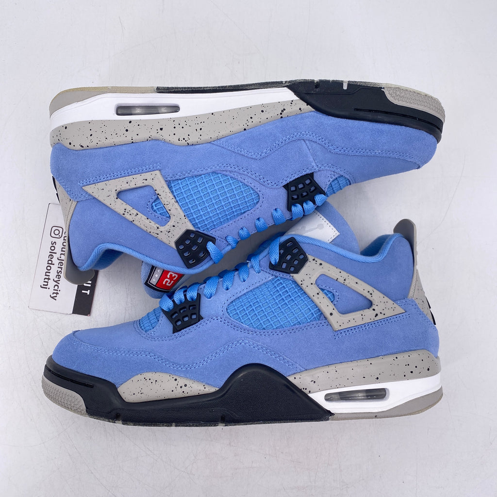 Air Jordan 4 Retro "University Blue" 2021 New Size 9.5