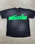 Hellstar T-Shirt "CLASSIC GEL GREEN" Black New Size S