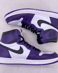 Air Jordan 1 Retro High OG "Court Purple 2.0" 2020 Used Size 11