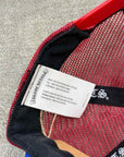 Chrome Hearts Trucker Hat "HOLLYWOOD" Used Red Size OS