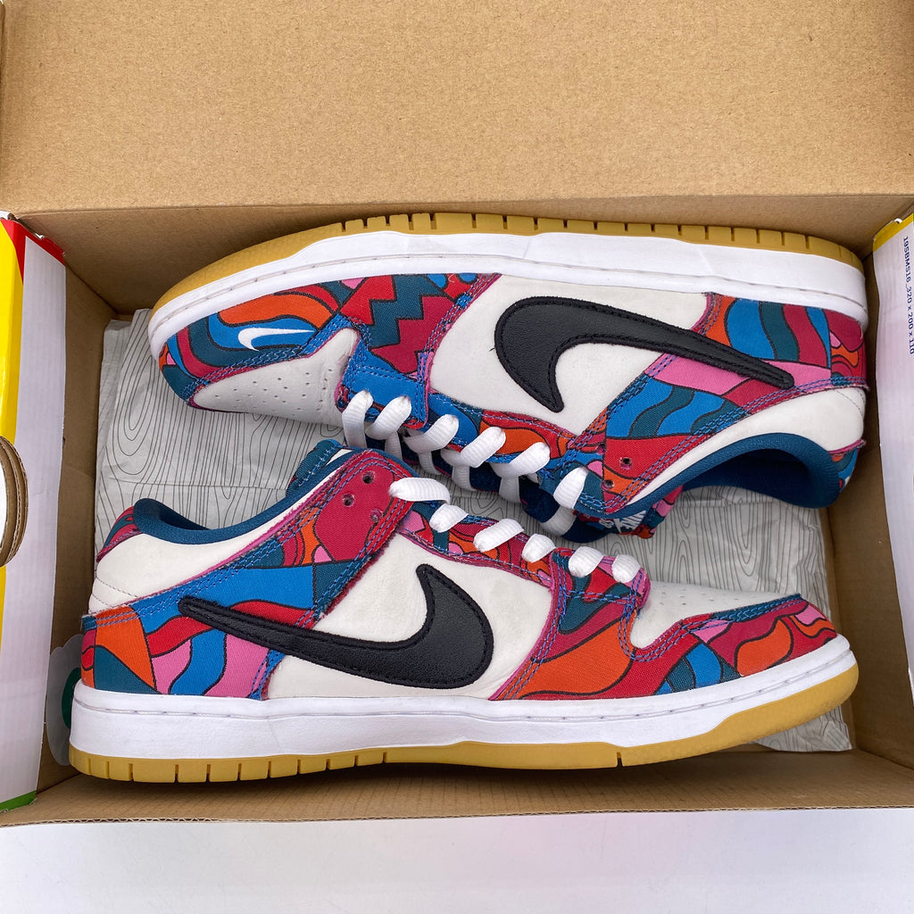 Nike SB Dunk Low "Parra Abstract Art" 2021 Used Size 8.5