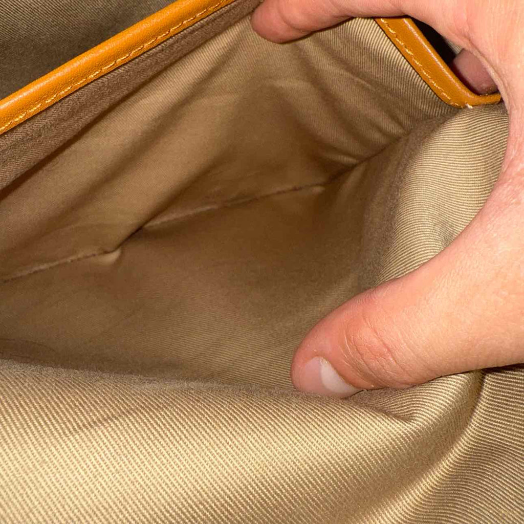 MCM Backpack "VISETOS" Used Cognac Size OS