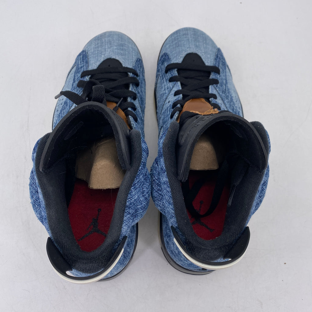 Air Jordan 6 Retro "Washed Denim" 2019 Used Size 10