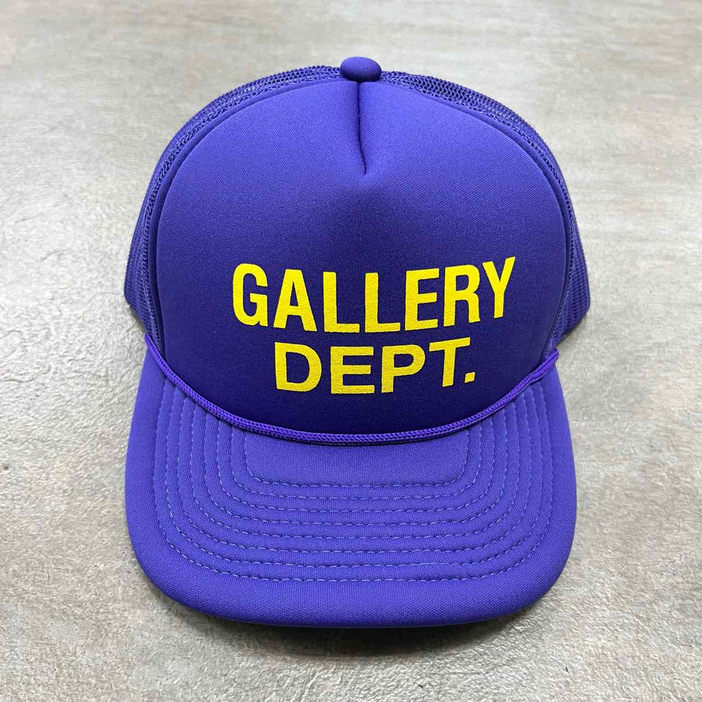 Gallery DEPT. Trucker Hat "YELLOW" New Purple