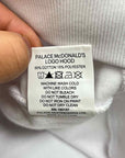 Palace Hoodie "PALACE X MCDONALDS" White New Size M