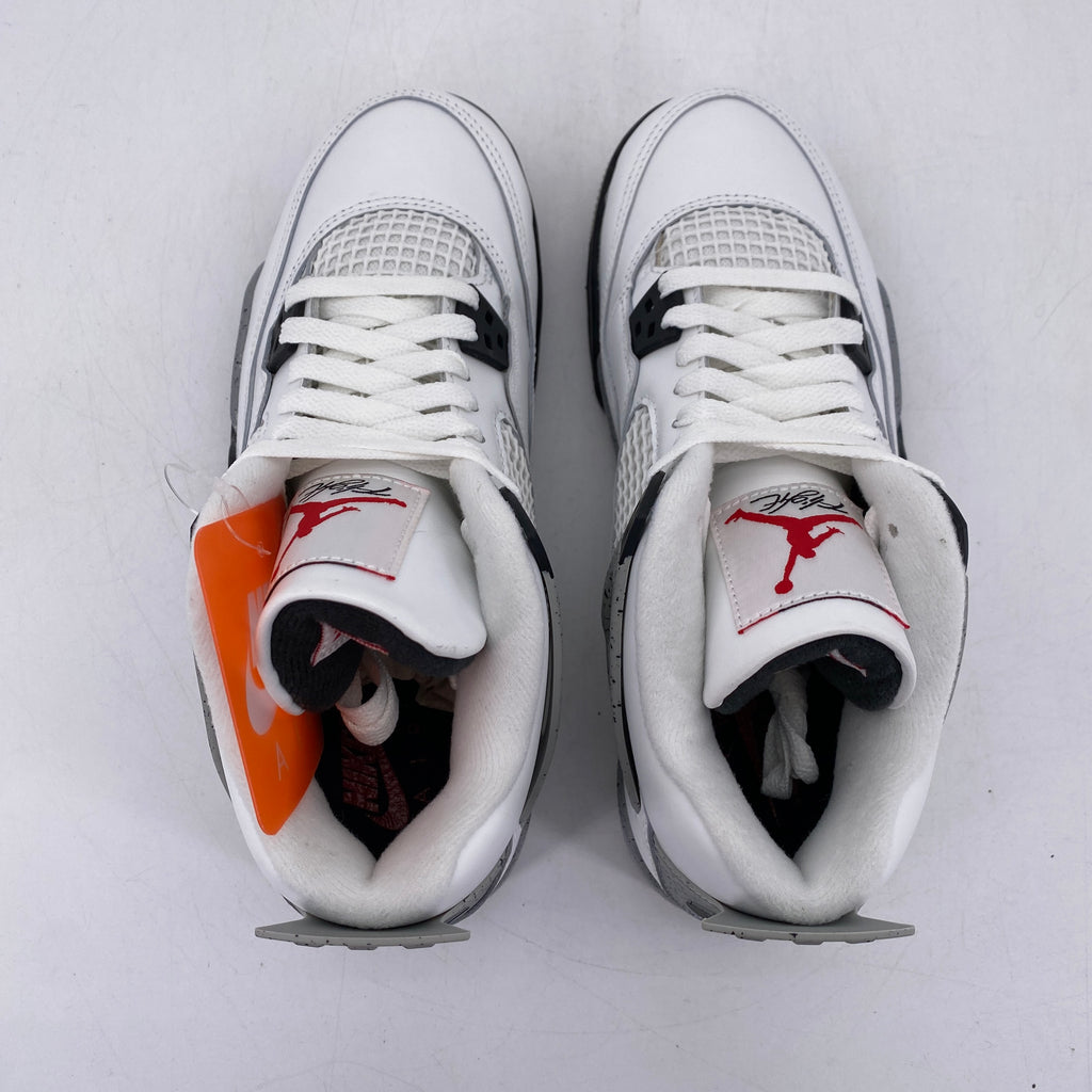 Air Jordan (GS) 4 Retro "White Cement" 2025 New Size 7Y