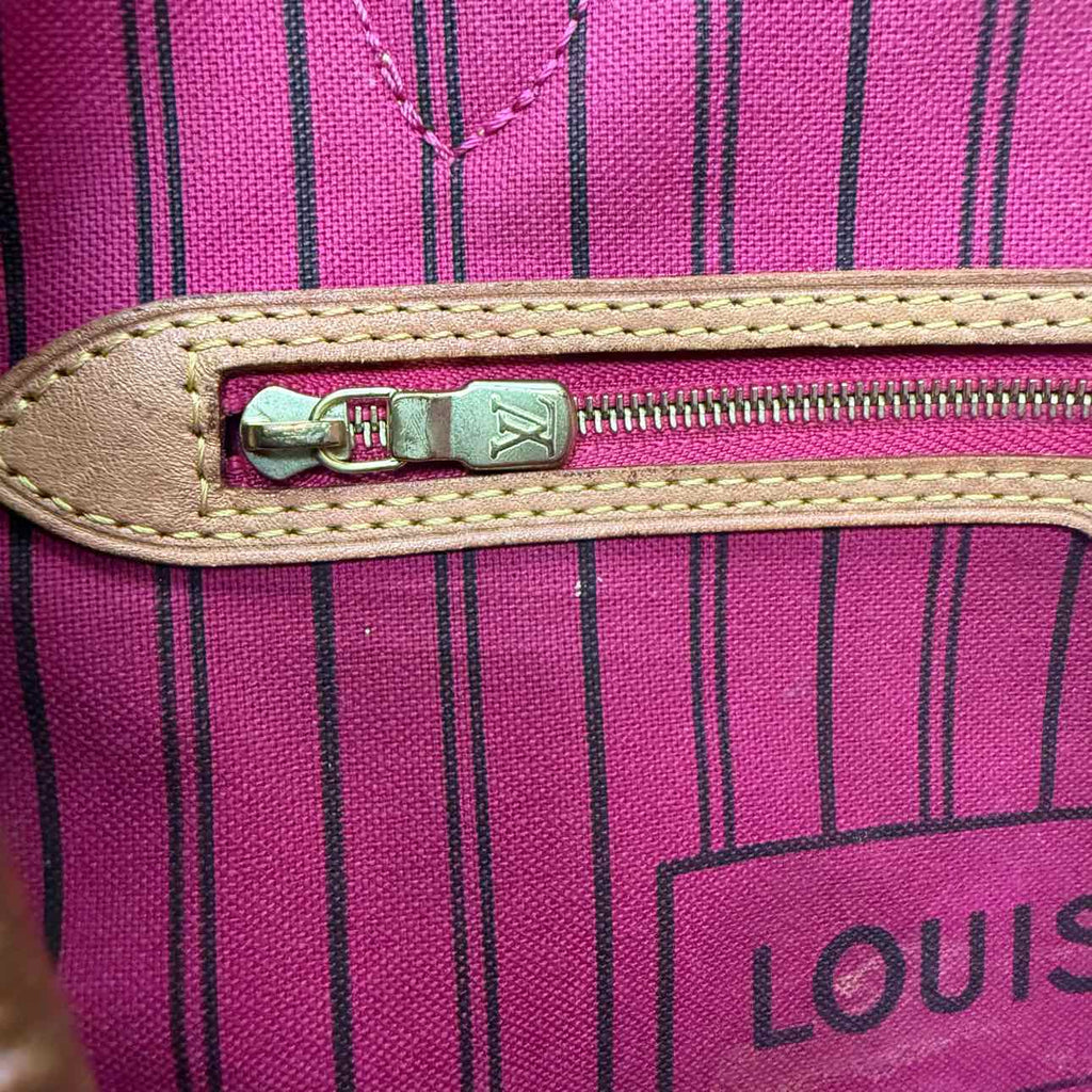 Louis Vuitton Shoulder Bag "NEVERFULL" Used Brown