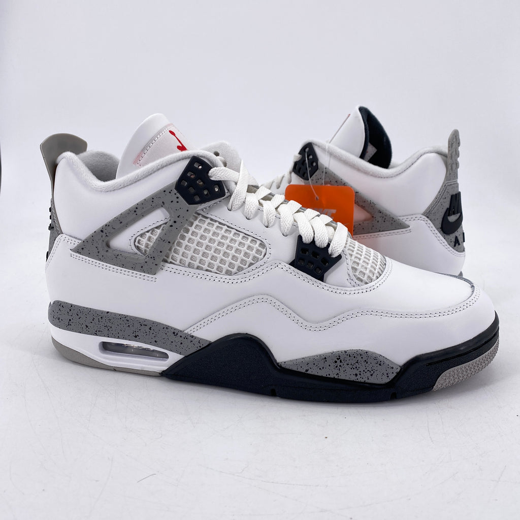 Air Jordan 4 Retro "White Cement" 2025 New Size 11