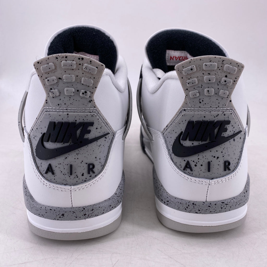 Air Jordan 4 Retro "White Cement" 2025 New Size 10.5