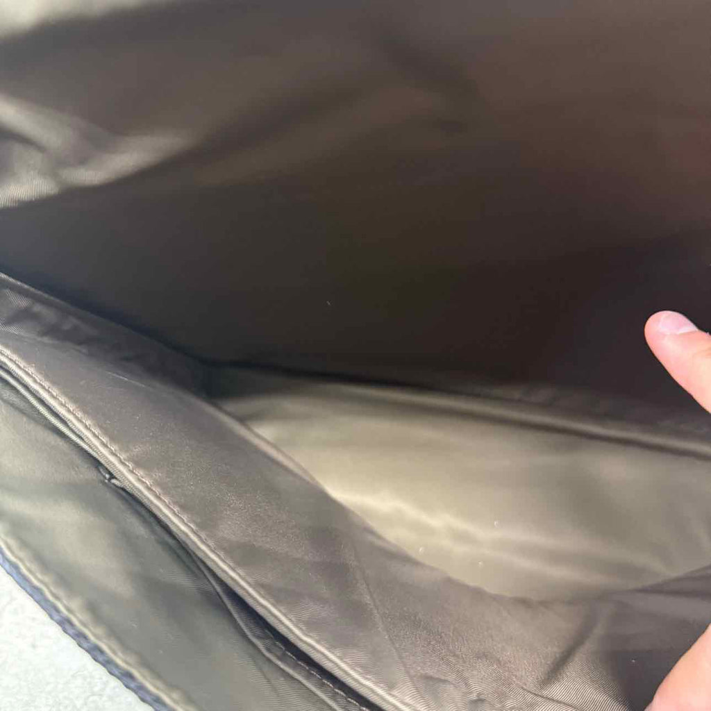 Louis Vuitton Messenger Bag "DAMIER GEANT" Used Black