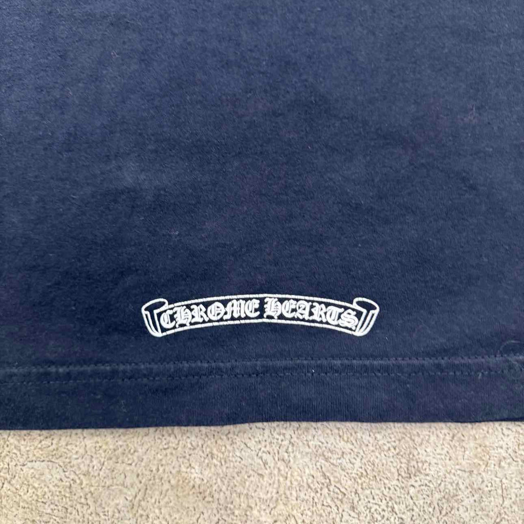 Chrome Hearts Long Sleeve "ARC LOGO" Black Used Size 2XL