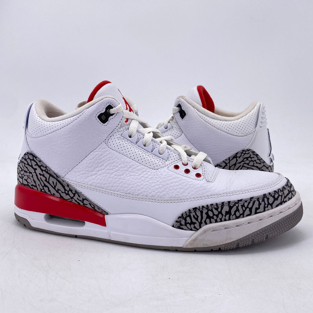 Air Jordan 3 Retro "Hall Of Fame" 2018 Used Size 11.5