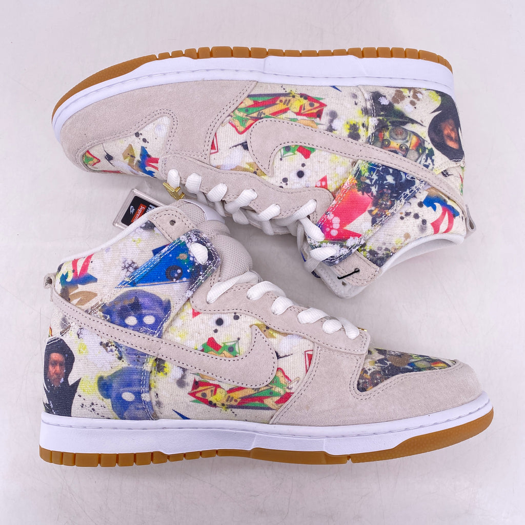 Nike SB Dunk High "Supreme Rammellzee" 2023 New Size 10.5