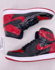 Air Jordan 1 Retro High OG "Bred Patent" 2021 Used Size 9