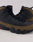 Air Jordan 9 Retro "Olive" 2024 New Size 9.5