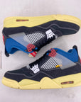 Air Jordan 4 Retro "Union Off Noir" 2020 New Size 9.5