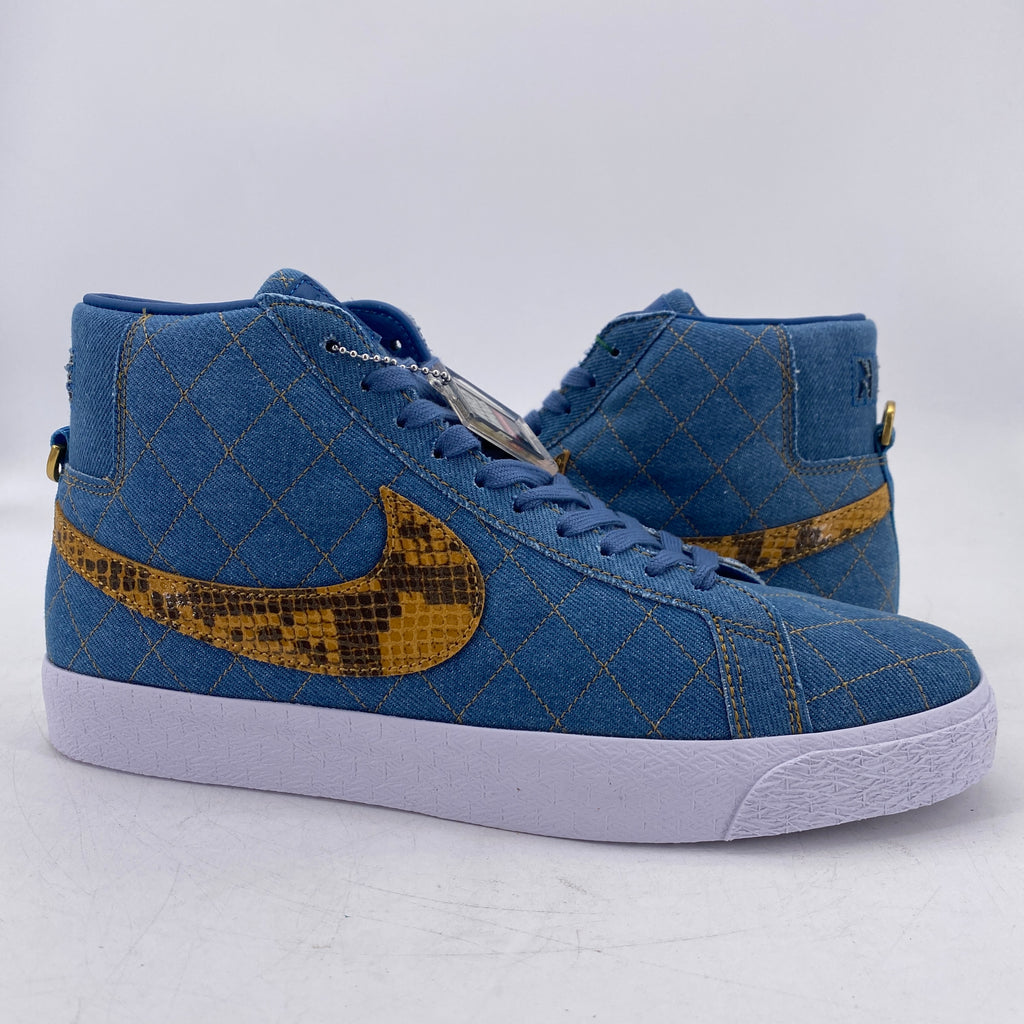 Nike SB Zoom Blazer Mid QS 2 "Supreme Denim" 2022 New Size 10