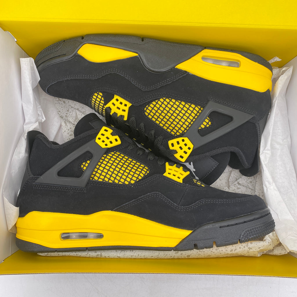 Air Jordan 4 Retro "Thunder" 2023 New Size 9.5