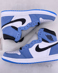 Air Jordan 1 Retro High OG "University Blue" 2021 New Size 9