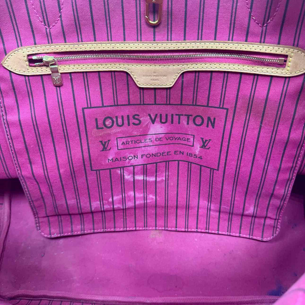 Louis Vuitton Shoulder Bag "NEVERFULL" Used Brown