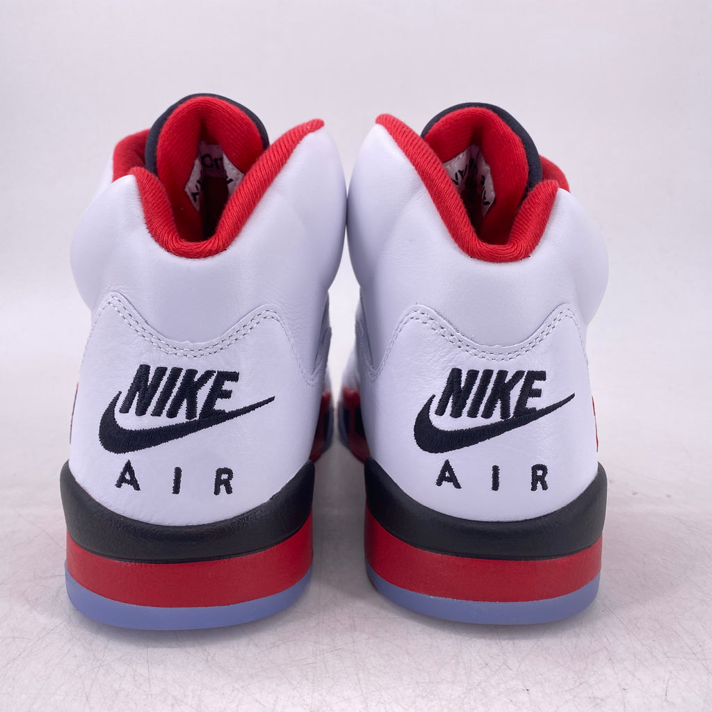 Air Jordan 5 Retro "Fire Red Black Tongue" 2025 New Size 9.5