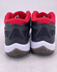 Air Jordan 11 Retro Low "Black Varsity Red" 2011 New Size 10.5