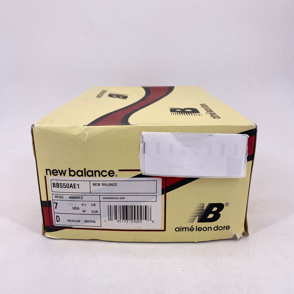 New Balance 550 "Ald Red" 2020 Used Size 7