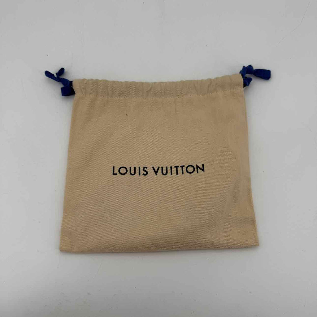Louis Vuitton Belt "BLUE BUCKLE" Used Brown Size 38