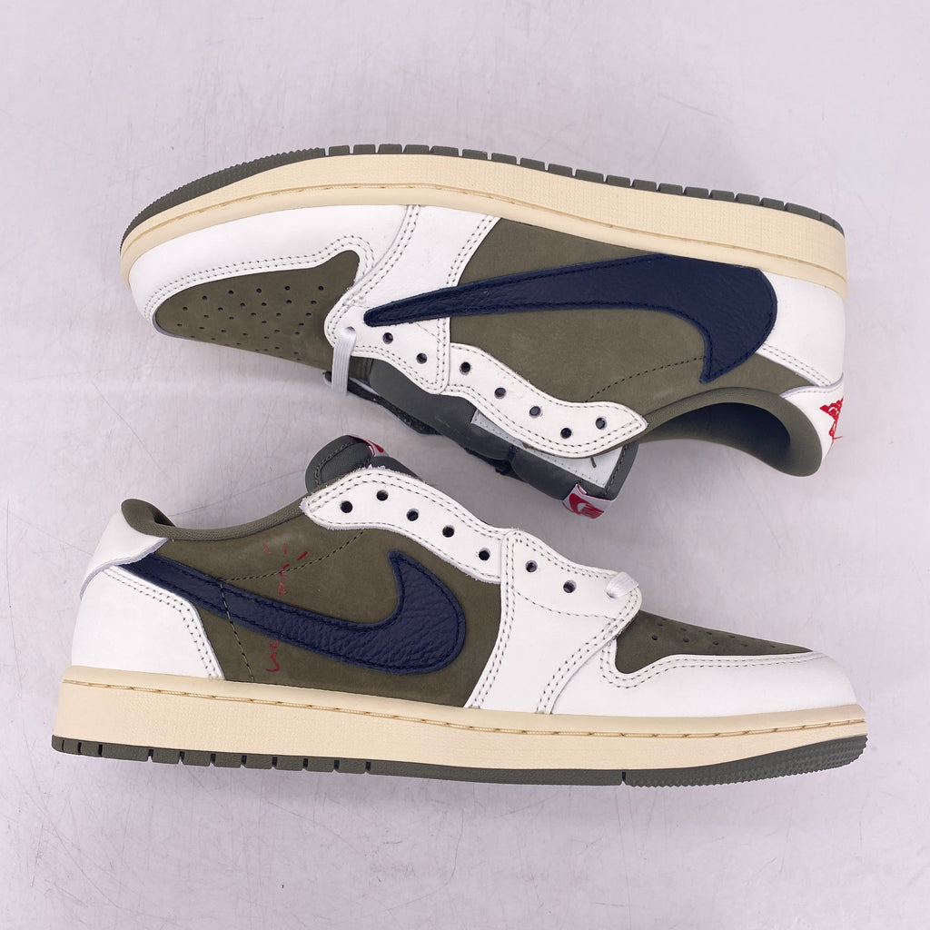 Air Jordan 1 Retro Low "Travis Scott Medium Olive" 2024 New Size 9.5