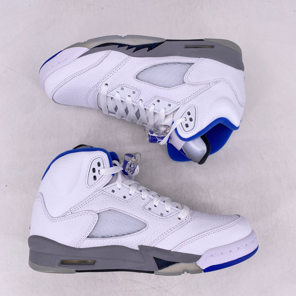 Air Jordan (GS) 5 Retro "White Stealth" 2021 New Size 7Y
