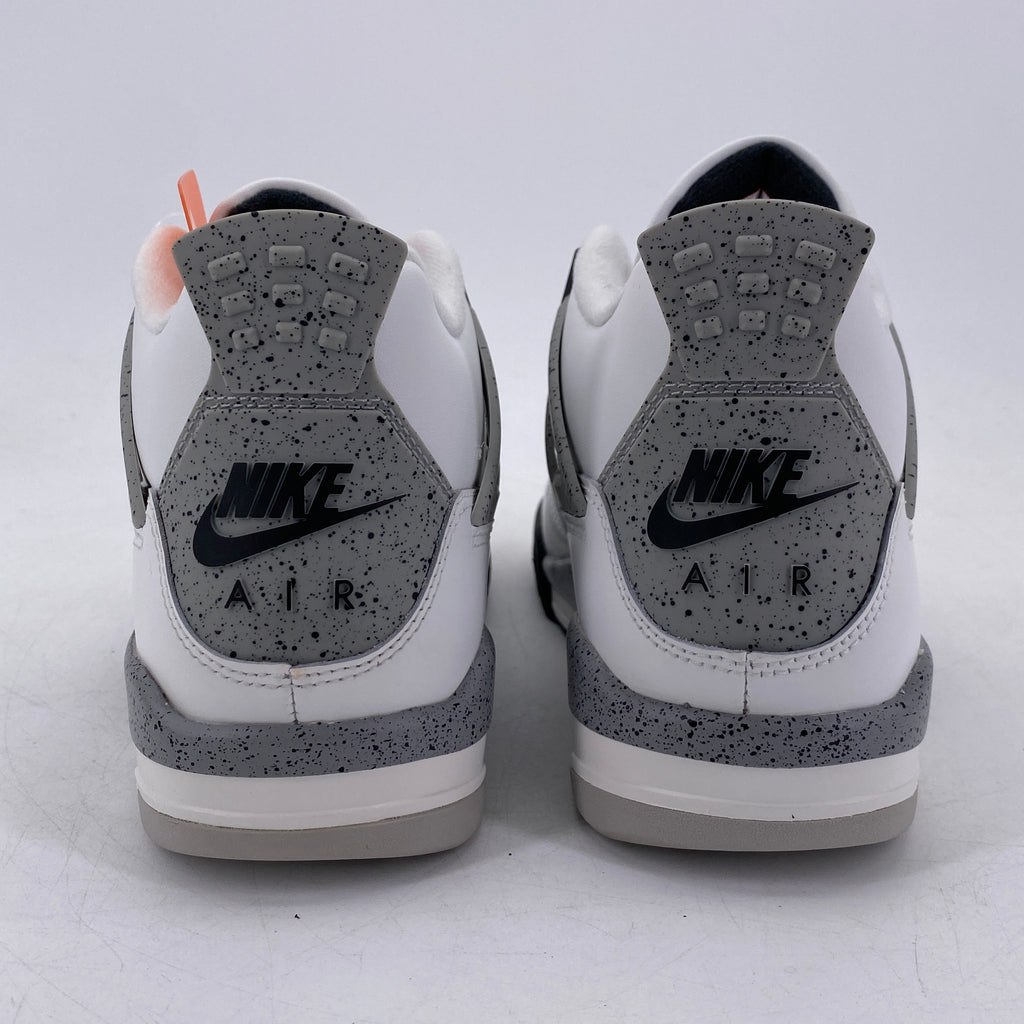 Air Jordan (GS) 4 Retro "White Cement" 2025 New Size 7Y