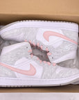 Air Jordan (W) 1 Mid "Light Iron Ore" 2022 New Size 12W